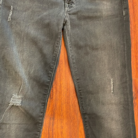 Hudson Super Skinny Gray Ankle Denim Sz27 - Picture 9 of 15